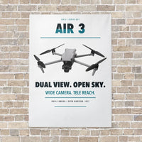 Thumbnail for DJI Air 3 vertical canvas print - no frame - white background