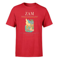 Thumbnail for Zamboanga International Airport (ZAM) T-Shirt single-side front print in Red | zamboanga-international-airport-zam-double-side-t-shirt