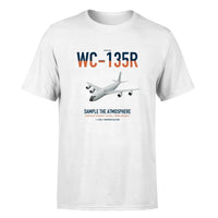 Thumbnail for WC-135R Constant Phoenix design on white double-side t-shirt, single-side print