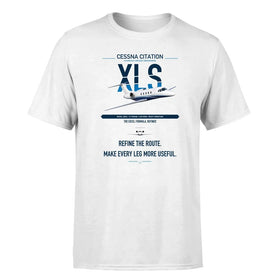 Single-Side Printing — Cessna Citation XLS Double-Side T-Shirt