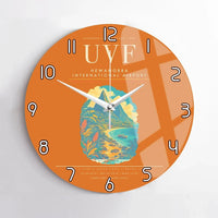 Thumbnail for Hewanorra International Airport UVF Wall-Clock No-Frame - Orange