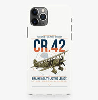 Thumbnail for Fiat CR.42 Falco design on white magsafe iphone case, for iPhone Pro Max