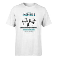 Thumbnail for DJI Inspire 3 design on white single side