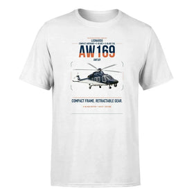 Single-Side Printing — Leonardo AW169 Double-Side T-Shirt