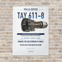 Thumbnail for TAY 611-8 vertical canvas print - no frame - white background