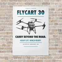 Thumbnail for DJI FlyCart 30 vertical canvas print - no frame - white background