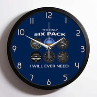 Thumbnail for Only Six Pack I Will Wall Clock - view 3