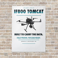 Thumbnail for Inspired Flight IF800 Tomcat vertical canvas print - no frame - white background