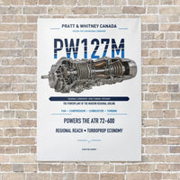 Thumbnail for PW127M vertical canvas print - no frame - white background