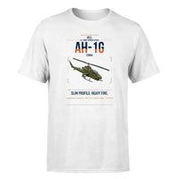 Thumbnail for Bell AH-1G Cobra design on white t-shirt, single-side print