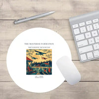 Thumbnail for VINTAGE G4431 - The Moonrise Formation - Designed Mouse Pads design on white round
