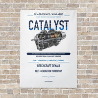 Thumbnail for CATALYST vertical canvas print - no frame - white background