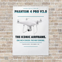 Thumbnail for DJI Phantom 4 Pro V2.0 vertical canvas print - no frame - white background