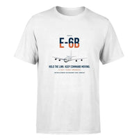 Thumbnail for E-6B Mercury design on white double-side t-shirt, single-side print