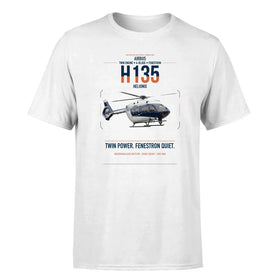 Single-Side Printing — Airbus H135 Double-Side T-Shirt