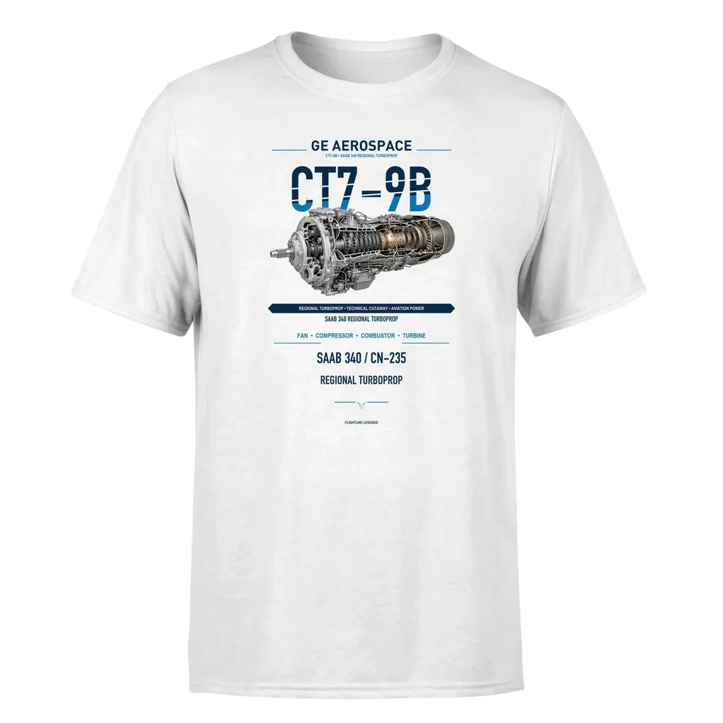 CT7-9B design on white single side