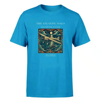 Thumbnail for VINTAGE G4018 - The Atlantic Solo - Premium T-Shirt design on turquoise premium t shirt