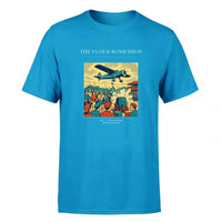 Thumbnail for VINTAGE G4259 - The Flour Bomb Drop - Premium T-Shirt design on turquoise premium t shirt