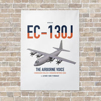 Thumbnail for EC-130J Commando Solo III vertical canvas print - no frame - white background