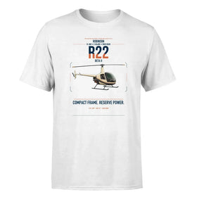 Single-Side Printing — Robinson R22 Beta II Double-Side T-Shirt