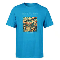 Thumbnail for VINTAGE G4040 - The Caravan Route - Premium T-Shirt design on turquoise premium t shirt