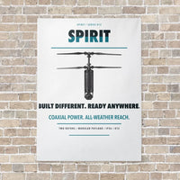 Thumbnail for Ascent AeroSystems Spirit vertical canvas print - no frame - white background