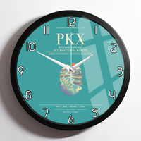 Thumbnail for Beijing Daxing International Airport PKX Wall-Clock Framed - Turquoise