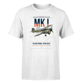 Single-Side Printing — Fairey Swordfish Mk I Double-Side T-Shirt