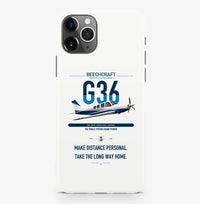 Thumbnail for Beechcraft Bonanza G36 design on white magsafe iphone case, for iPhone Pro Max
