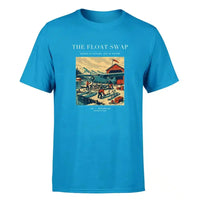 Thumbnail for VINTAGE G4175 - The Float Swap - Premium T-Shirt design on turquoise premium t shirt