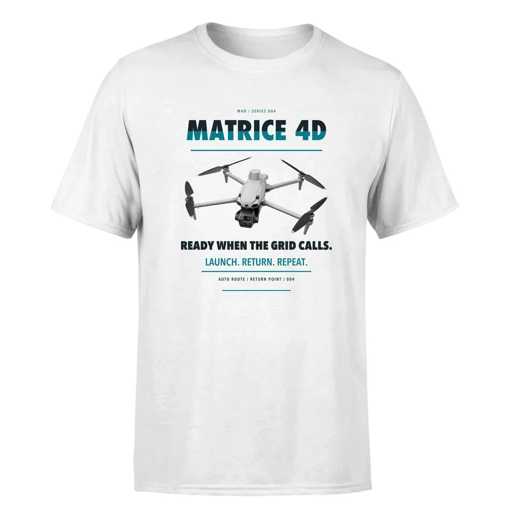 DJI Matrice 4D design on white single side