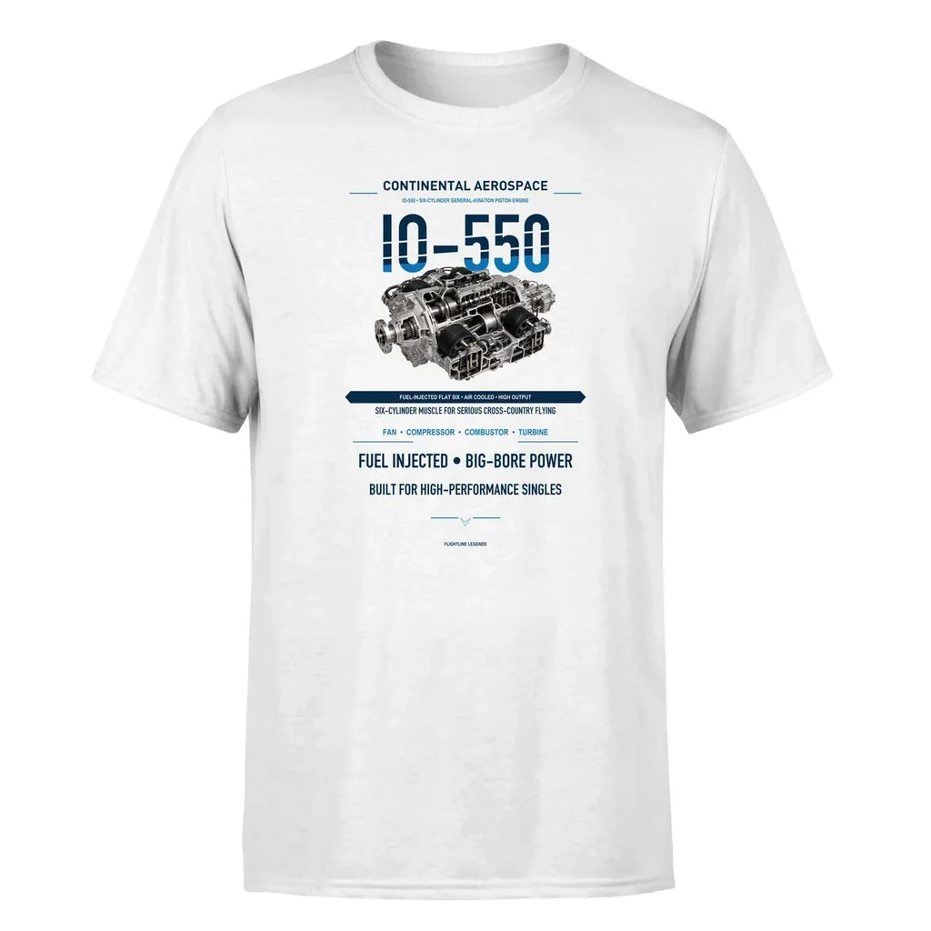 IO-550 design on white single side