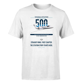 Single-Side Printing — Cessna Citation 500 - Citation I Double-Side T-Shirt