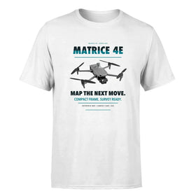 Single-Side Printing — DJI Matrice 4E Drone Double-Side T-Shirt