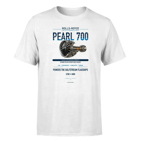 Single-Side Printing — Rolls-Royce PEARL 700 Engine Double-Side T-Shirt