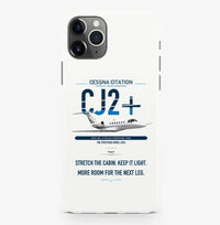 Thumbnail for Cessna Citation CJ2+ design on white magsafe iphone case, for iPhone Pro Max