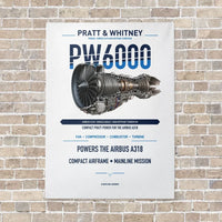 Thumbnail for PW6000 vertical canvas print - no frame - white background