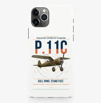 Thumbnail for PZL P.11c design on white magsafe iphone case, for iPhone Pro Max