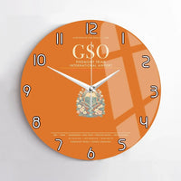 Thumbnail for Piedmont Triad International Airport GSO Wall-Clock No-Frame - Orange