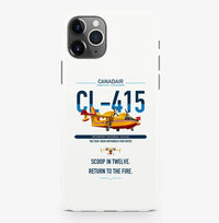 Thumbnail for Canadair CL-415 design on white magsafe iphone case, for iPhone Pro Max