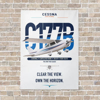 Thumbnail for Cessna 177B Cardinal vertical canvas print - no frame - white background
