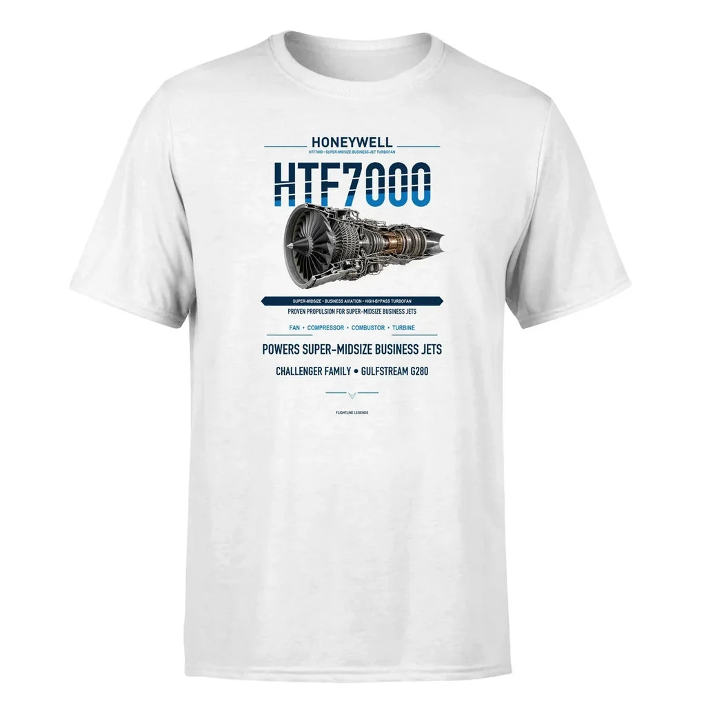 HTF7000 design on white single side
