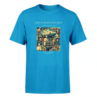 Thumbnail for VINTAGE G4092 - The Flight Kitchen - Premium T-Shirt design on turquoise premium t shirt