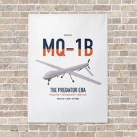 Thumbnail for MQ-1B Predator vertical canvas print - no frame - white background