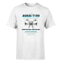 Thumbnail for DJI Agras T100 design on white single side