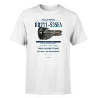 Thumbnail for RB211-535E4 design on white single side