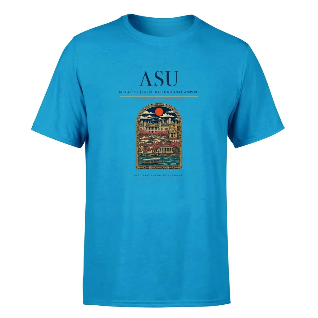 Asuncion Airport (ASU) Premium T-Shirt Turquoise