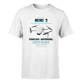 Single-Side Printing — DJI Mini 2 Drone Double-Side T-Shirt