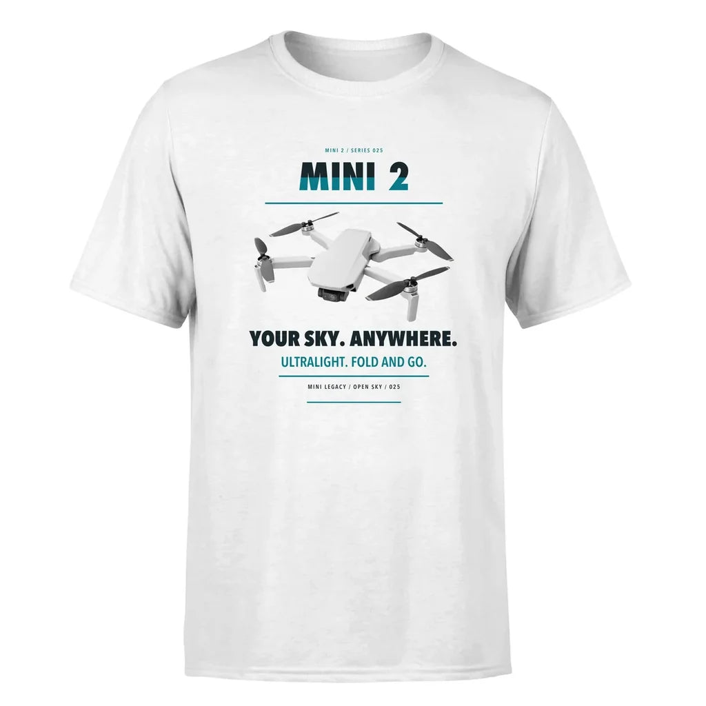 DJI Mini 2 design on white single side