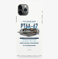 Thumbnail for PT6A-67 Case ProMax design on white iphone case promax